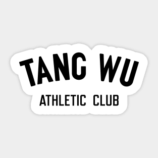 Tang Wu - Athletic Club (Original - Light) Sticker